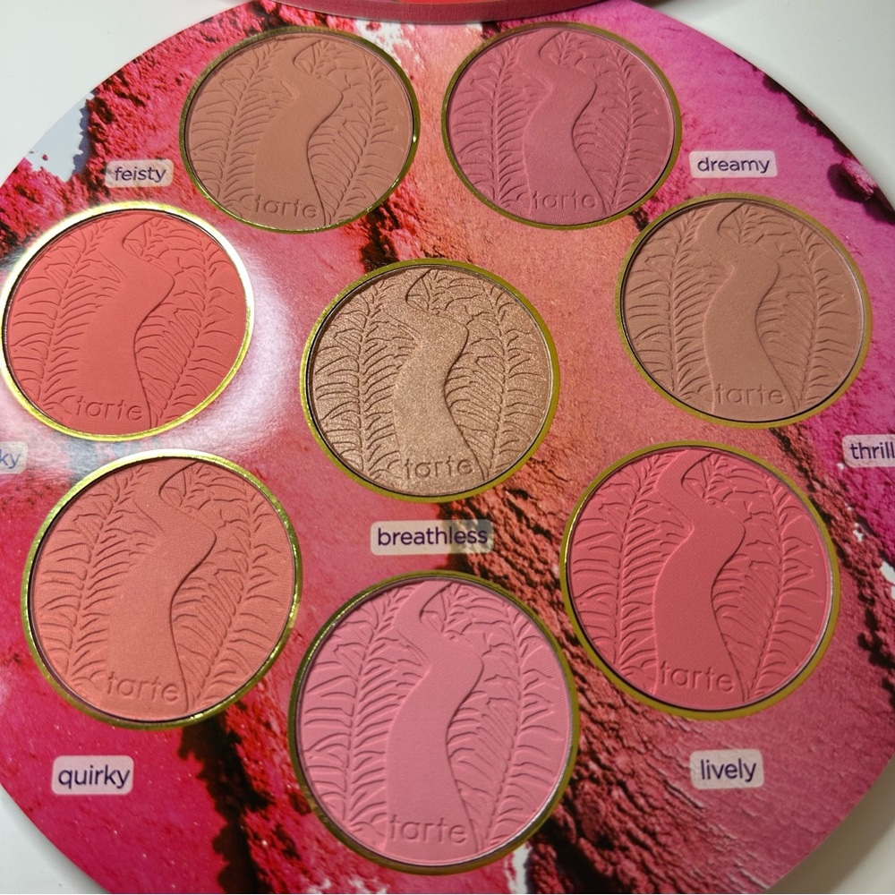 New Tarte Big Blush Palette #2 - Pink and Brown Shades